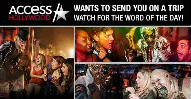 Access Hollywood Halloween Horror Nights Sweepstakes
