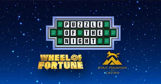 spirit mountain casino wheel of fortune prizes
