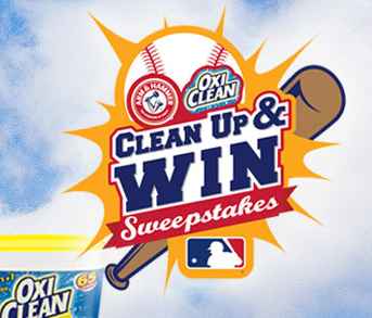 MLB Clean Up & Win Sweepstakes