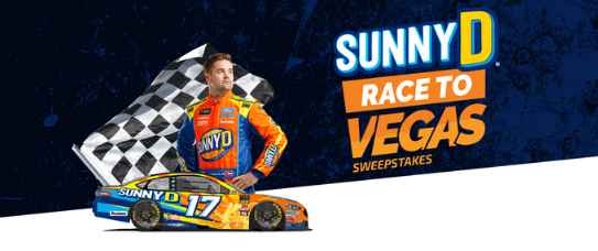 SunnyD Race to Vegas Sweepstakes and Instant Win Game