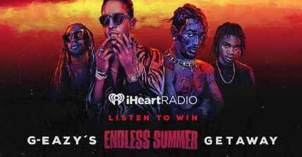iHeartRadio G-Eazy’s Endless Summer Getaway Sweepstakes