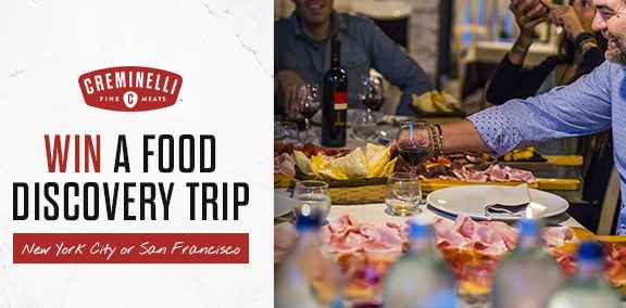 Creminelli Fine Meats Discovery Trip Sweepstakes