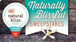 Nestle Coffee-Mate Natural Bliss Sweepstakes