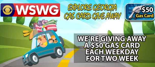 WSWG Explore Georgia Gas Card Giveaway