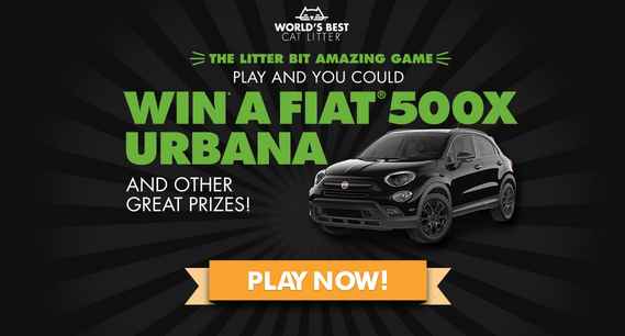 World’s Best Cat Litter The Litter Bit Amazing Game Sweepstakes