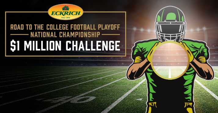 Eckrich College Football $1M Challenge Sweepstakes