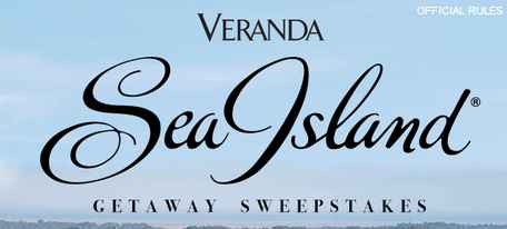 Veranda Sea Island Getaway Sweepstakes