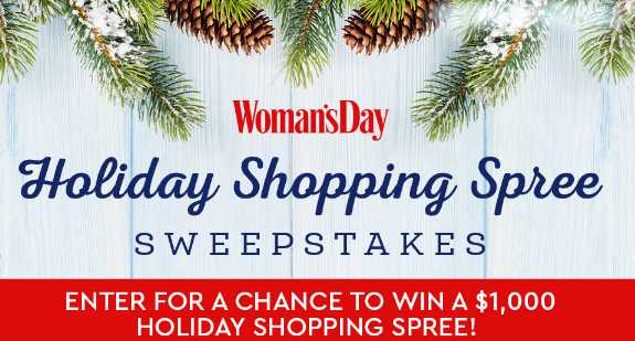 Woman’s Day Holiday Cash Sweepstakes