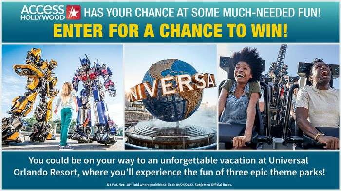 Access Hollywood Orlando Vacation Sweepstakes 2022