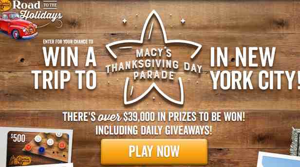 Cracker Barrel Road To The Holiday Sweepstakes
