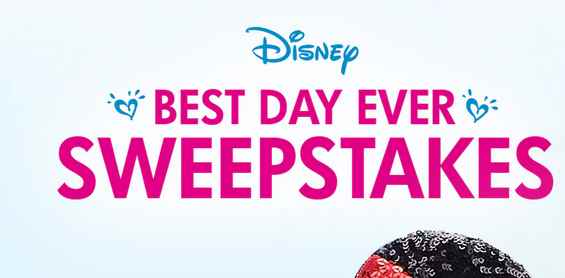 Disney Best Day Ever Sweepstakes