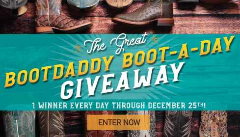BootDaddy Boot A Day Giveaway