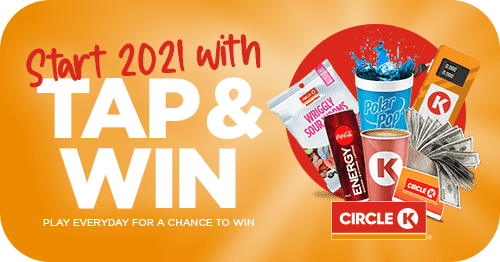 Circle K Tap and Win Sweepstakes 2021