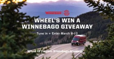 Wheel Of Fortune Winnebago Giveaway Sweepstakes