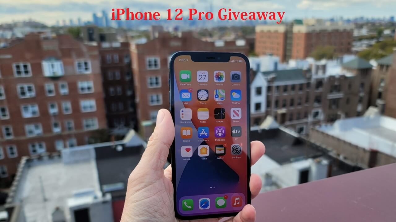 iPhone 12 Pro Giveaway 2021