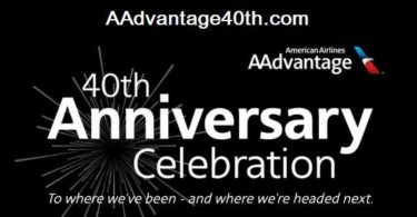 American Airlines 40th Anniversary Sweepstakes