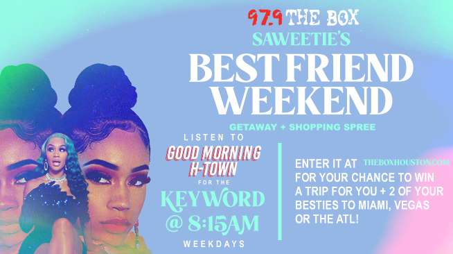 Theboxhouston SAWEETIE Best Friend National Sweepstakes