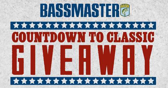 Bassmaster Countdown to Classic Giveaway