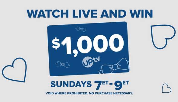 UPtv Watch Live & Win June Grooms Sweepstakes