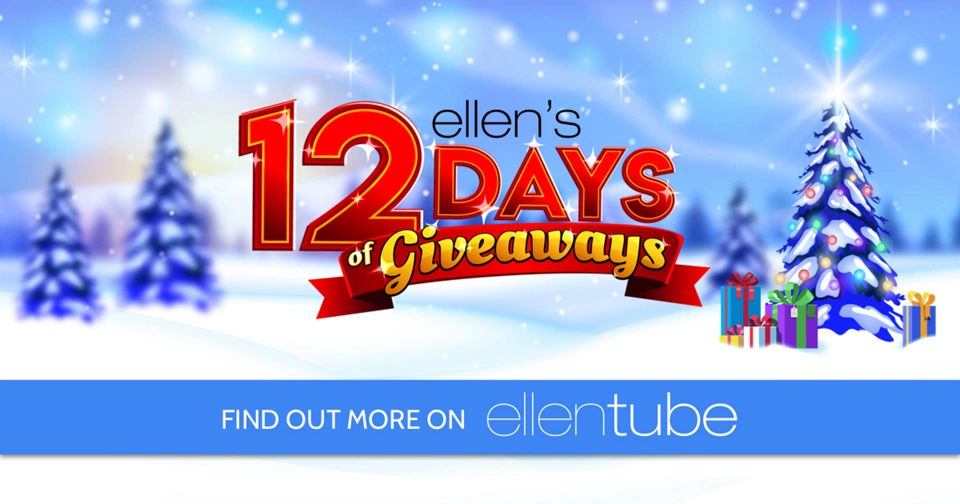 Ellen 12 Days of Giveaways 2023 (Ellenshop.com/12Days)