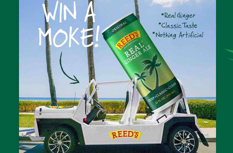 Reed's Real Ginger Ale Moke Giveaway 2021