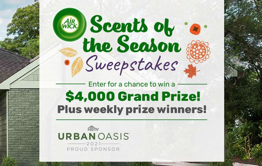 TLC Air Wick Scents of the Season Sweepstakes 2021