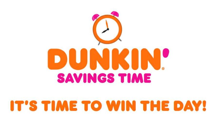 Dunkin Savings Time Sweepstakes 2021