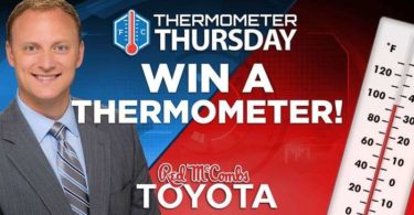 KSAT Thermometer Giveaway Contest 2021