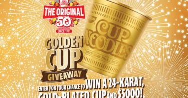 Nissin Foods Golden Cup Giveaway