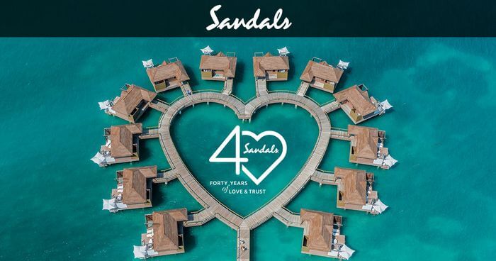 Sandals 40 Years of Love Giveaway