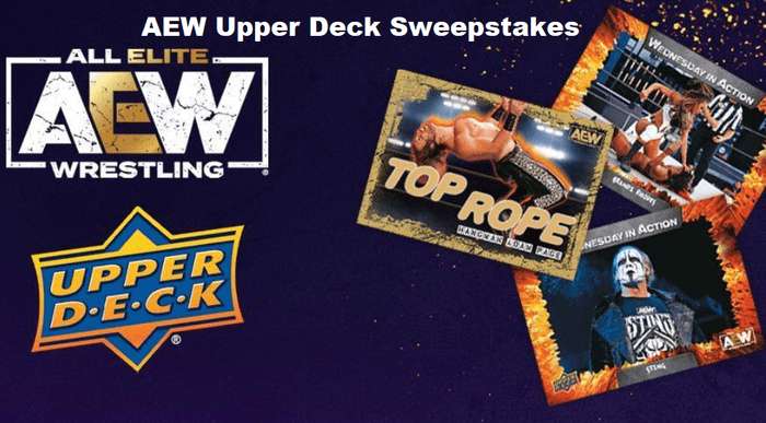 AEW Upper Deck Sweepstakes 2022