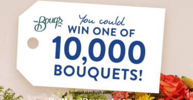 Oui Merci Bouquet Sweepstakes 2022 (OuiMerciBouquet.com enter code)