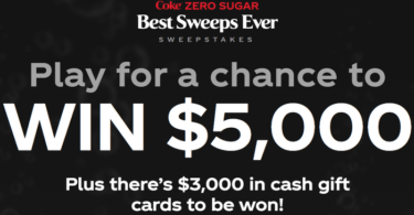 Coca Cola Best Sweeps Ever Sweepstakes 2022