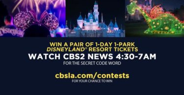 CBS2 DISNEYLAND Contest 2022