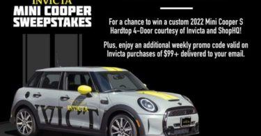 Invicta Mini Cooper Giveaway Sweepstakes 2022