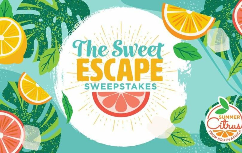 Summer Citrus Sweet Escape Summer Sweepstakes 2022
