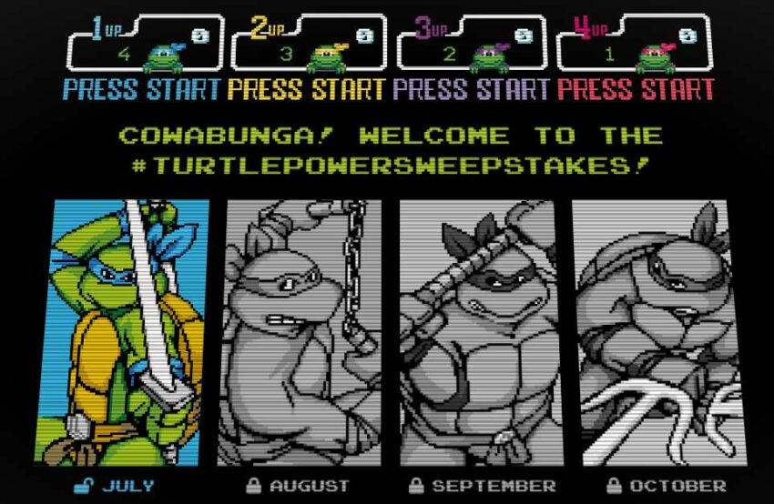 Turtle Power Sweepstakes 2022