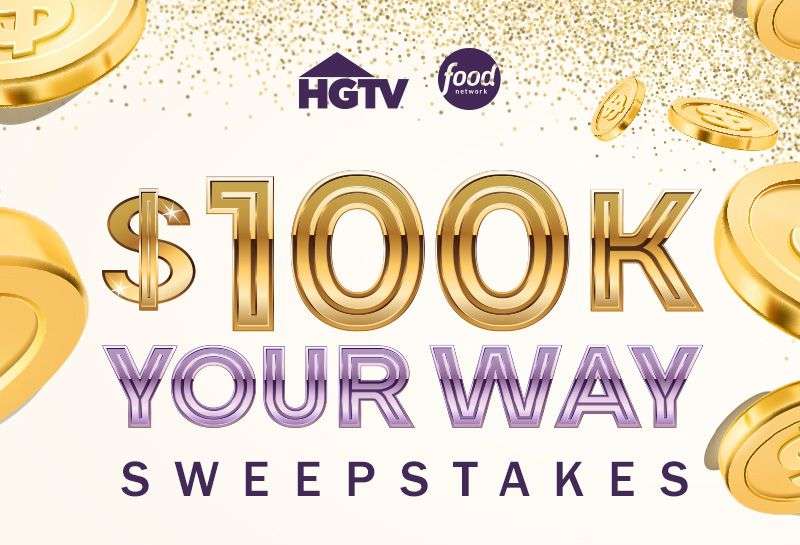 HGTV $100K Your Way Sweepstakes 2023