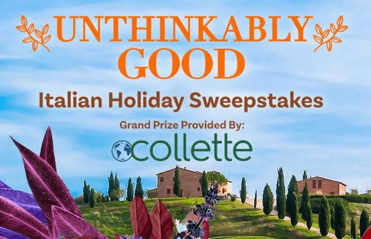 Hallmark Movies and Mysteries Italy Sweepstakes 2022