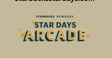 Starbucks Star Days Arcade Game 2022