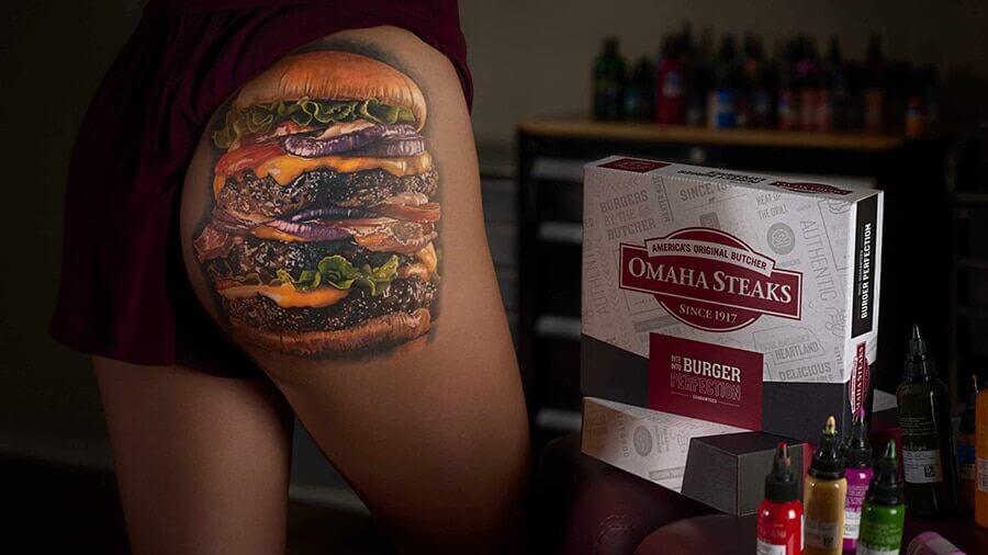 Omaha Steaks Tattoo Contest 2023