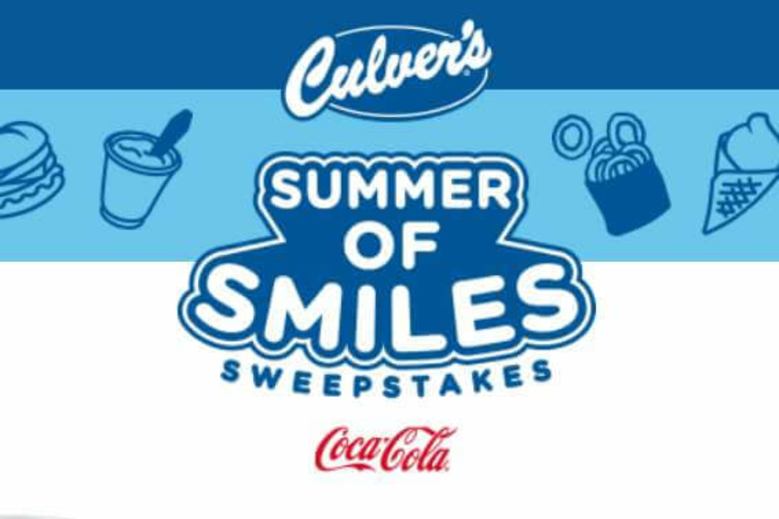 Culver's Summer of Smiles Sweepstakes 2023 (Code)