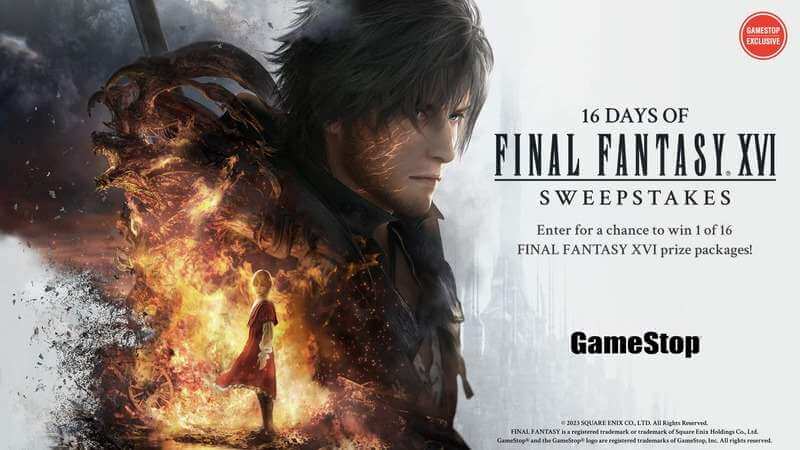 Square Enix Final Fantasy 16 Sweepstakes 2023