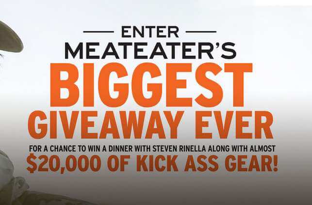 MeatEater Giveaway 2023 - Win a Dinner With Steven Rinella