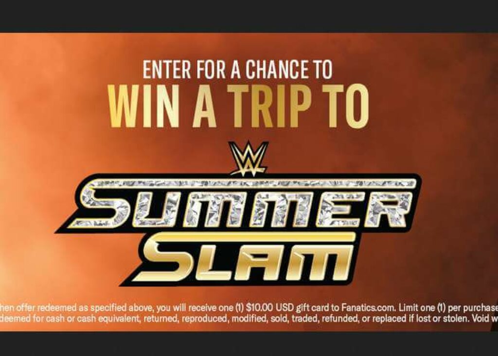 WWE Summerslam Sweepstakes 2024