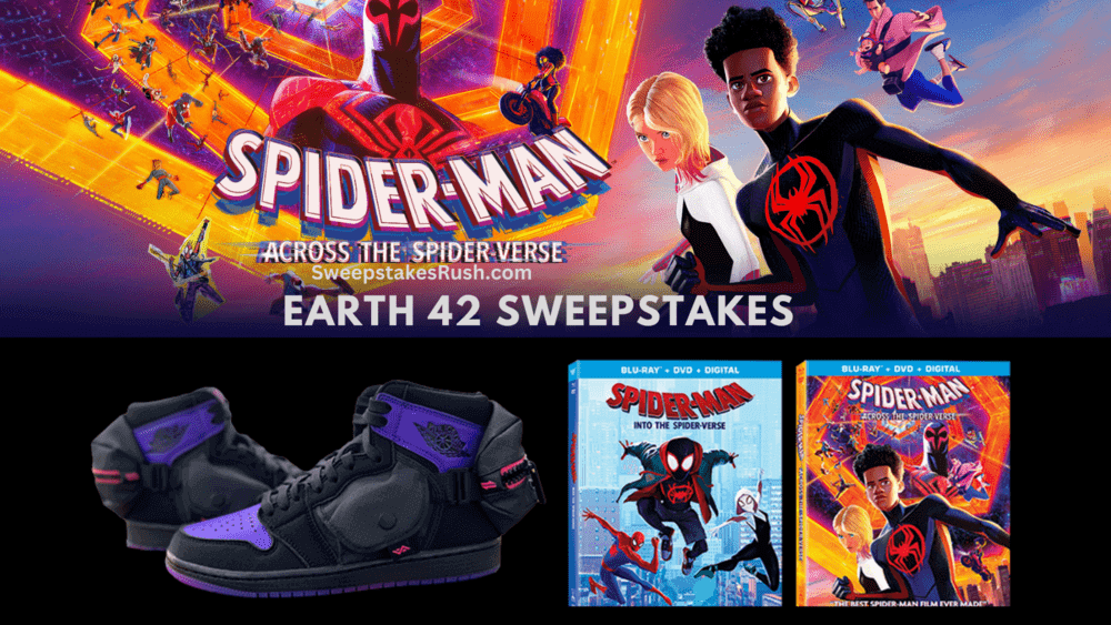 Spider Man Across The Spider-Verse Earth 42 Sweepstakes 2023