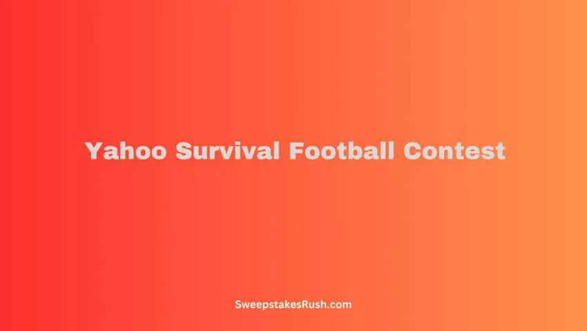 Yahoo Survival Football Contest 2023