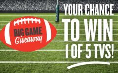 Big Game TV Sweepstakes