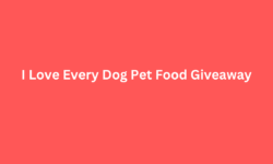I Love Every Dog Pet Food Giveaway
