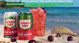 Canada Dry Spring Instant Win Game and Sweepstakes